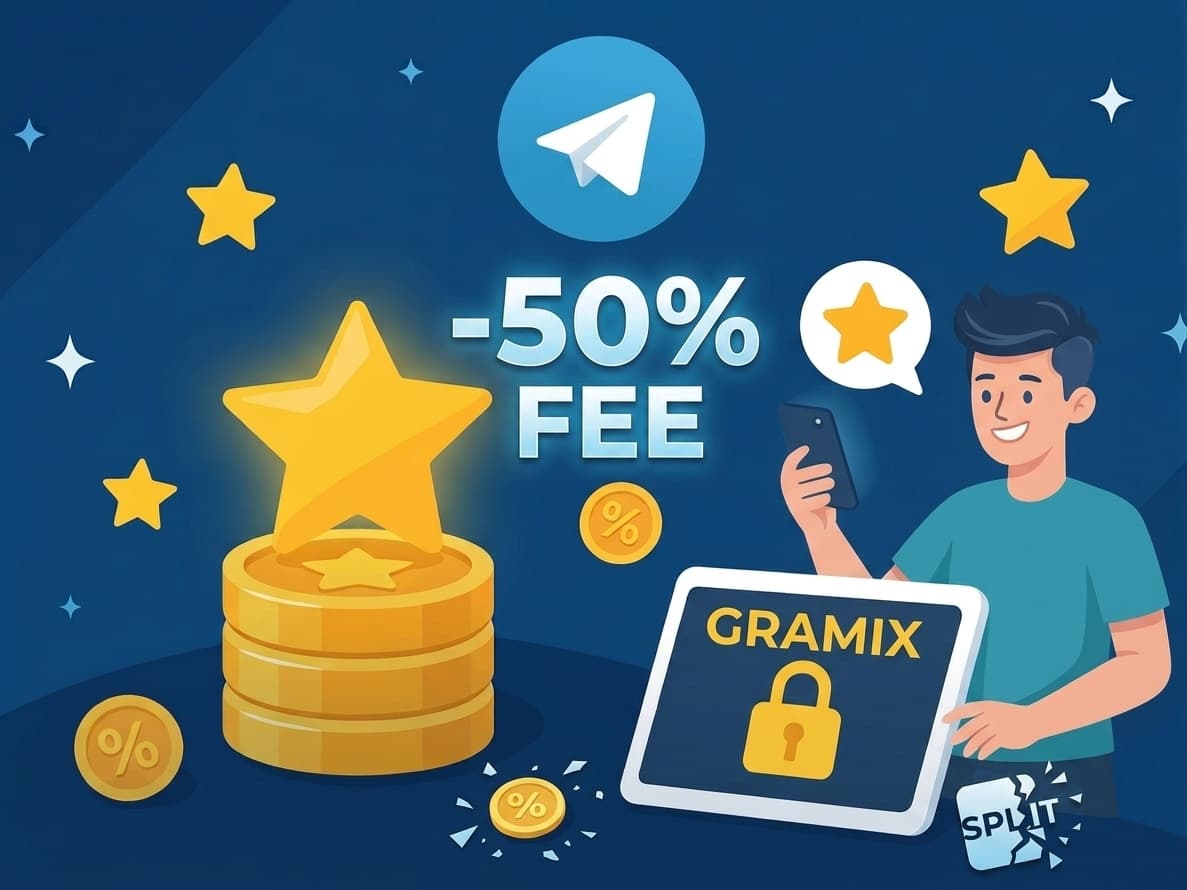 Split.tg альтернатива: 7 мощных причин перейти и купить Telegram Stars выгоднее