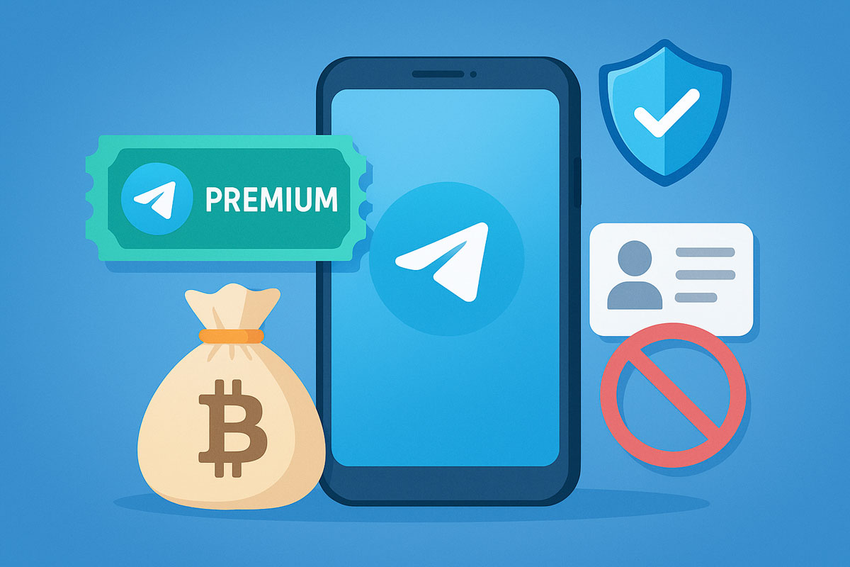 如何在无需 KYC 的情况下购买 Telegram Premium：2025 完全指南